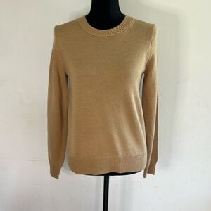 Banana Republic Tan Crew Neck Sweater